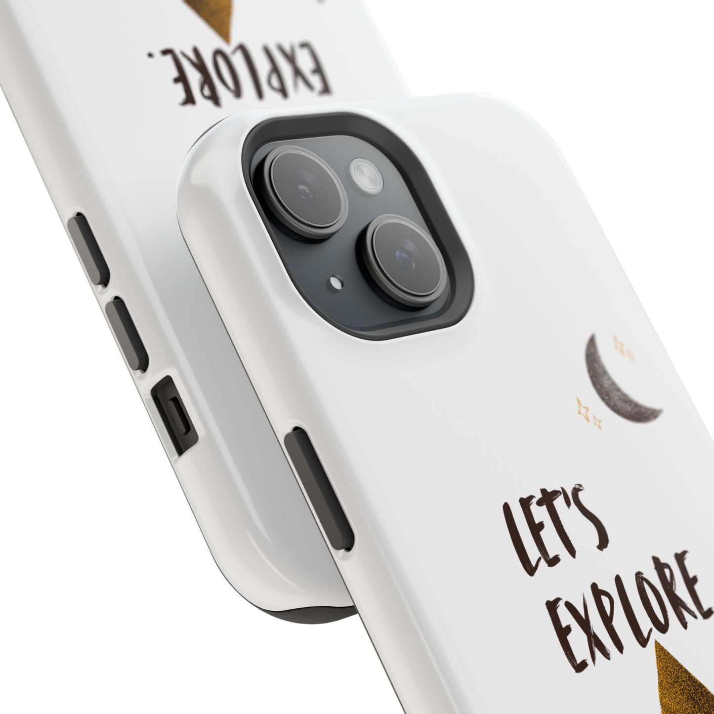 Let's Explore Phone Case — Adventure Camper Impact-Resistant Phone Cover