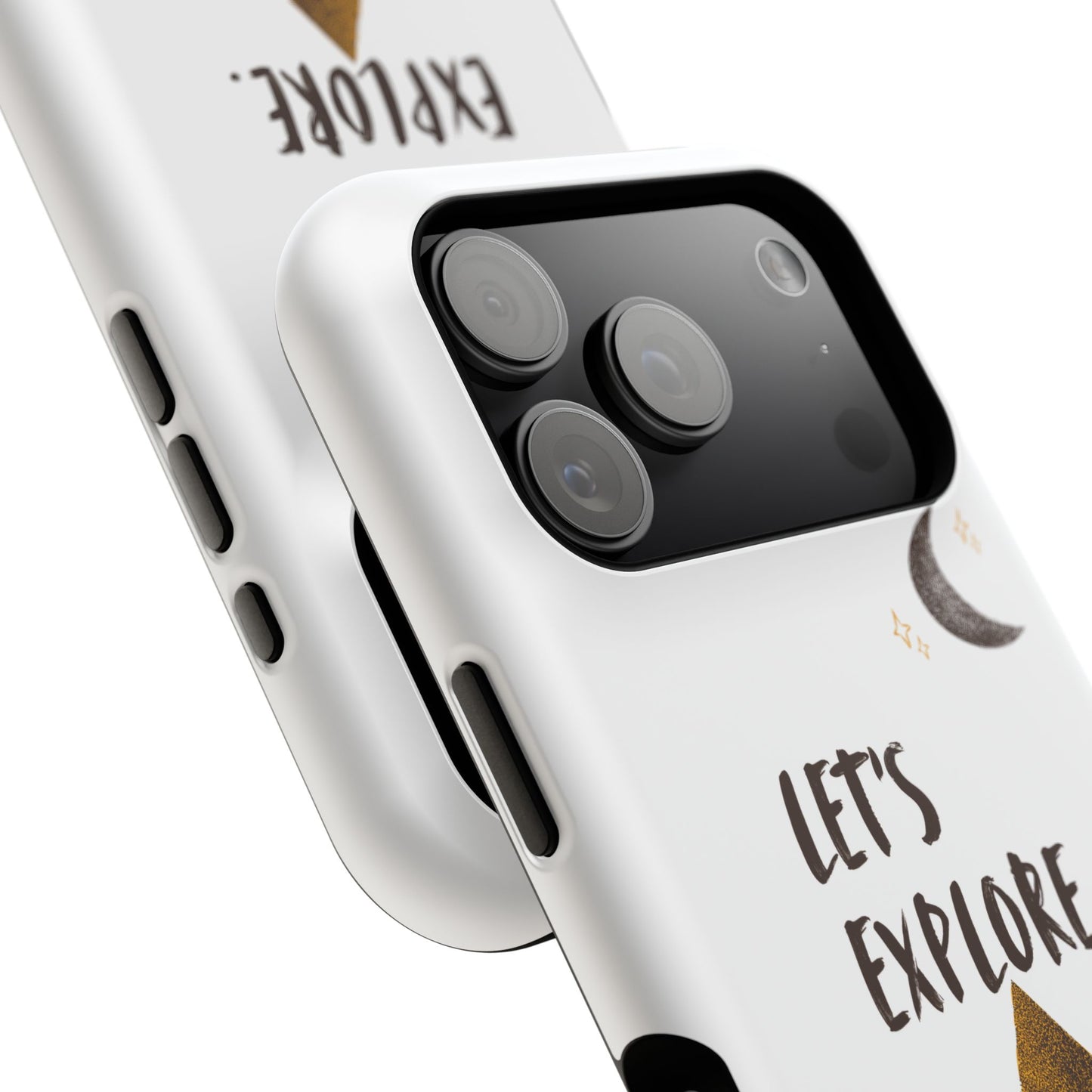 Let's Explore Phone Case — Adventure Camper Impact-Resistant Phone Cover