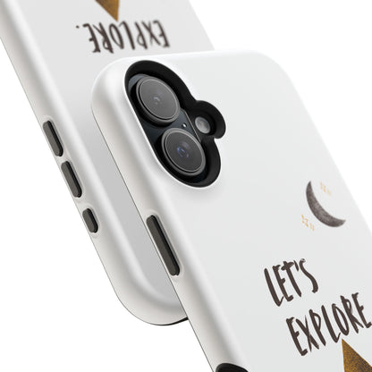Let's Explore Phone Case — Adventure Camper Impact-Resistant Phone Cover