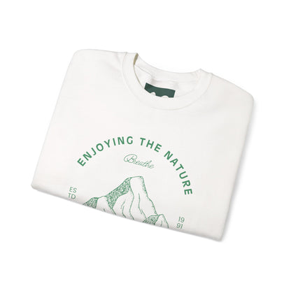 Enjoying the Nature Pullover Hoodie | Mountain & Adventure Apparel