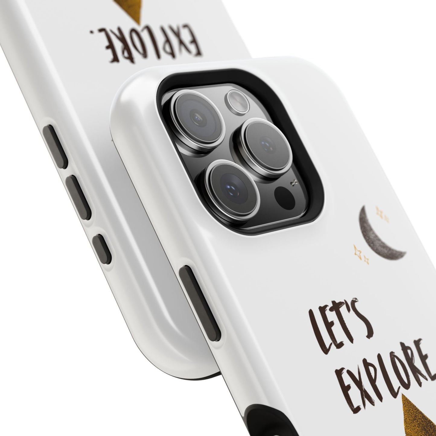 Let's Explore Phone Case — Adventure Camper Impact-Resistant Phone Cover