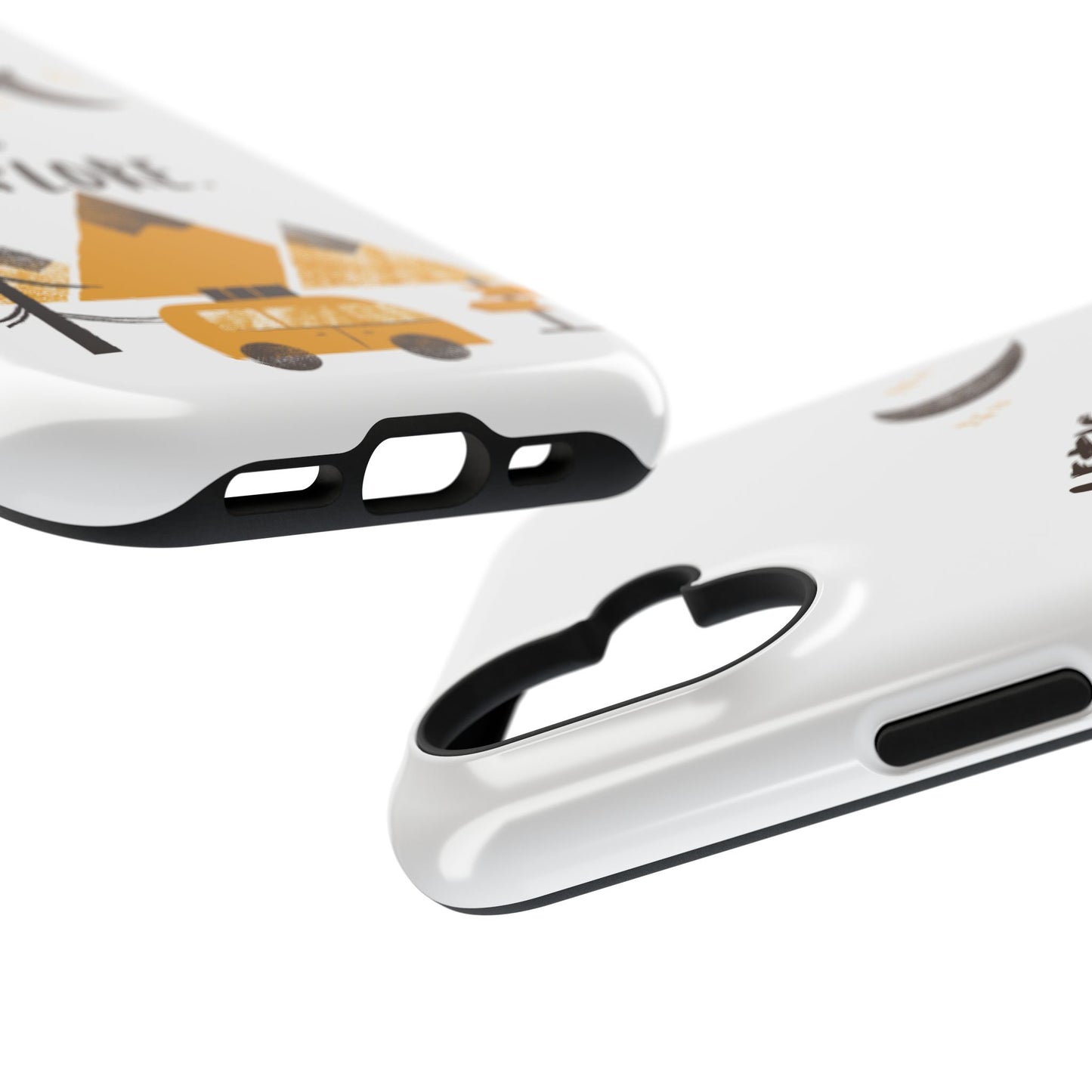 Let's Explore Phone Case — Adventure Camper Impact-Resistant Phone Cover