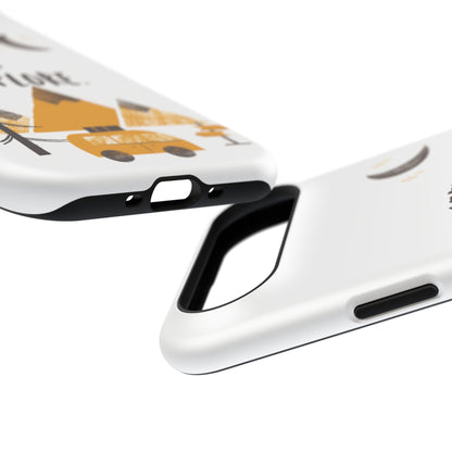 Let's Explore Phone Case — Adventure Camper Impact-Resistant Phone Cover