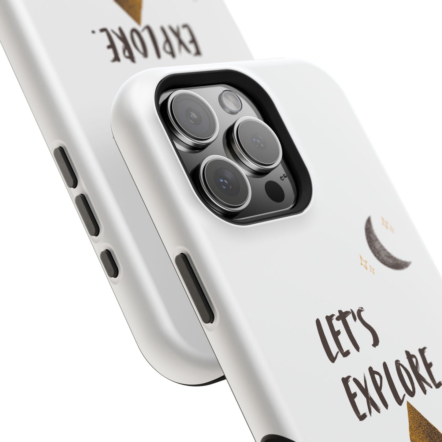 Let's Explore Phone Case — Adventure Camper Impact-Resistant Phone Cover