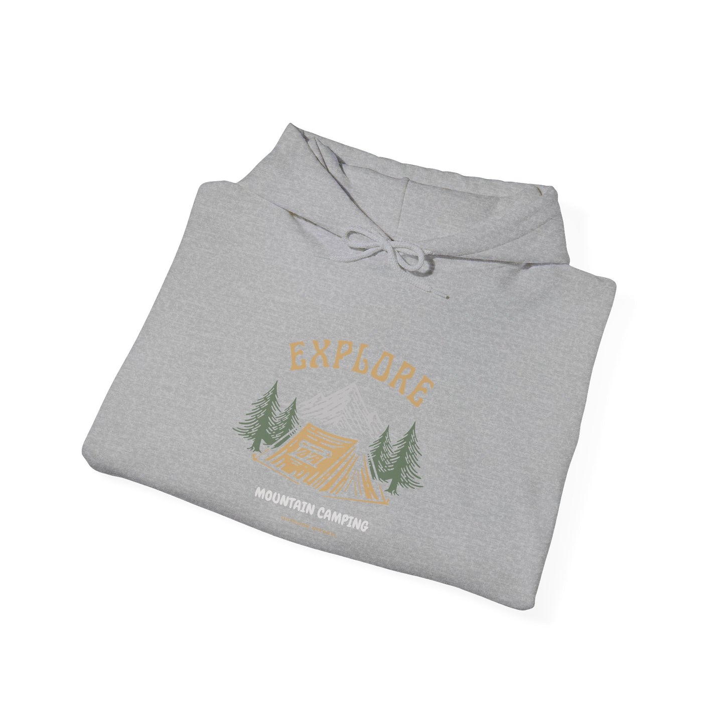 Explore Mountain Camping Hoodie | Vintage Outdoor Adventure Hoodie
