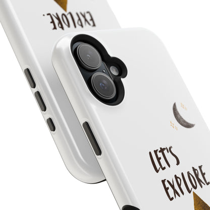 Let's Explore Phone Case — Adventure Camper Impact-Resistant Phone Cover
