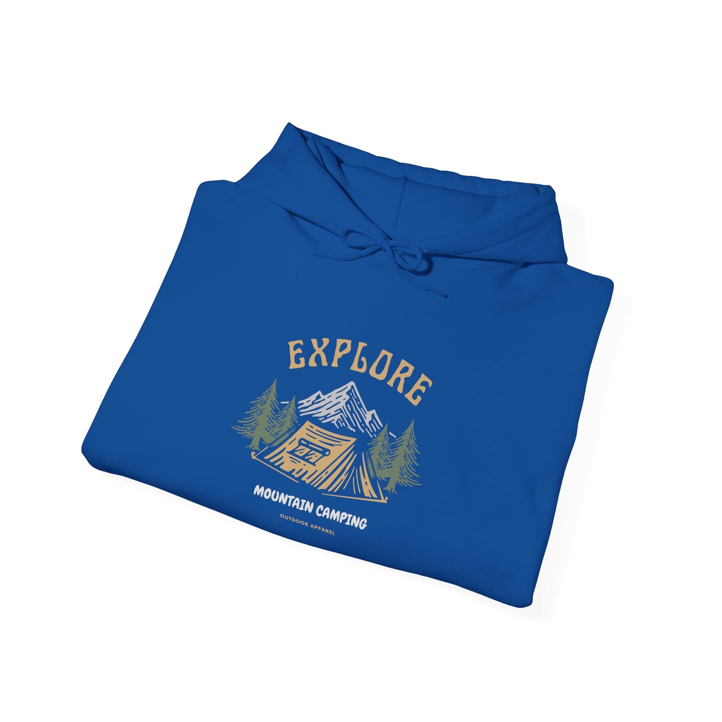 Explore Mountain Camping Hoodie | Vintage Outdoor Adventure Hoodie