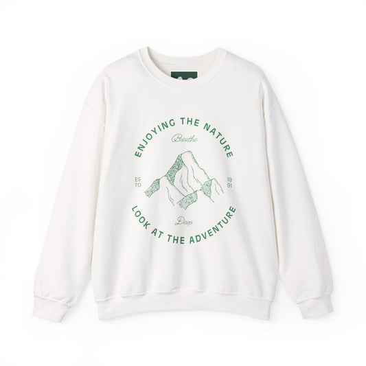 Enjoying the Nature Pullover Hoodie | Mountain & Adventure Apparel