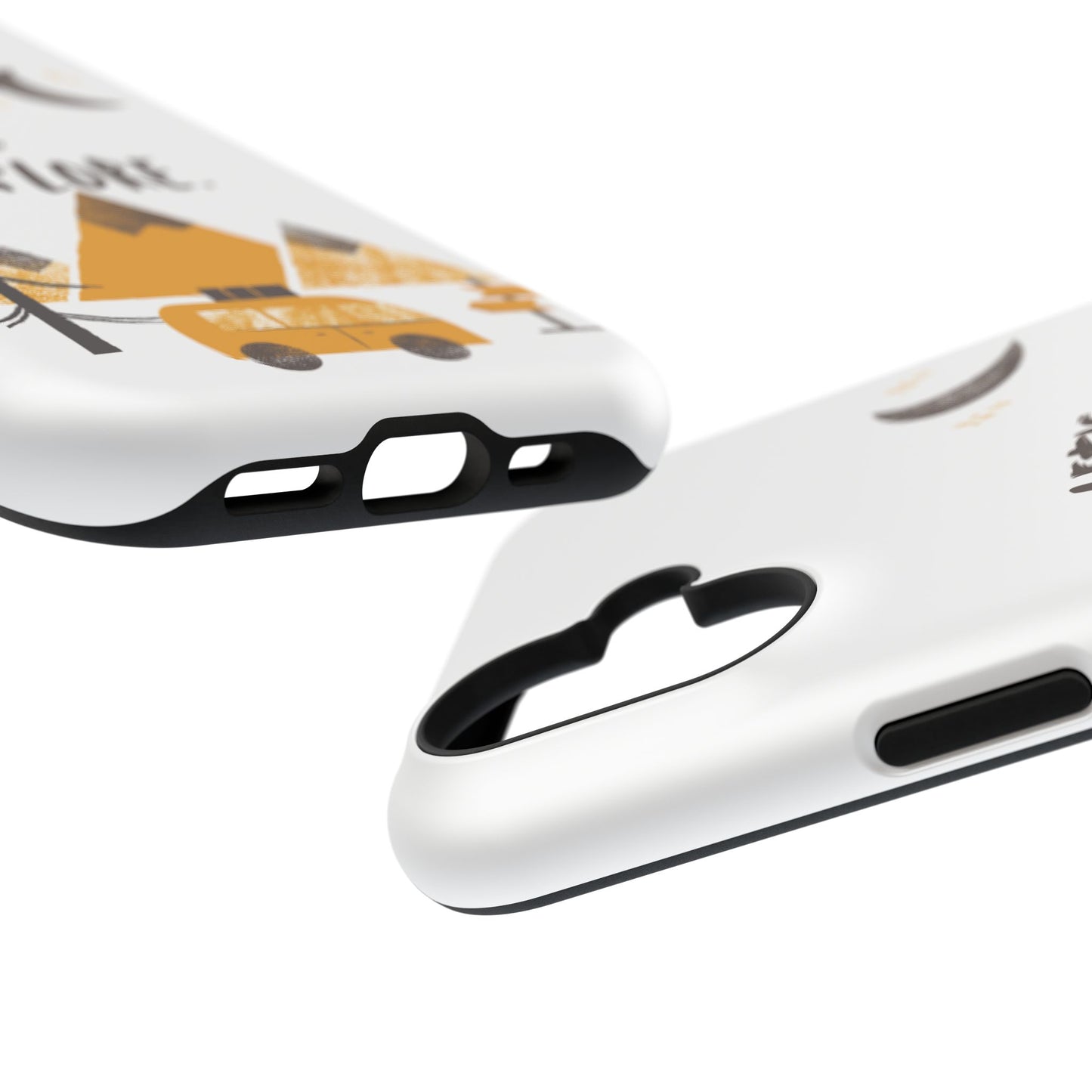 Let's Explore Phone Case — Adventure Camper Impact-Resistant Phone Cover