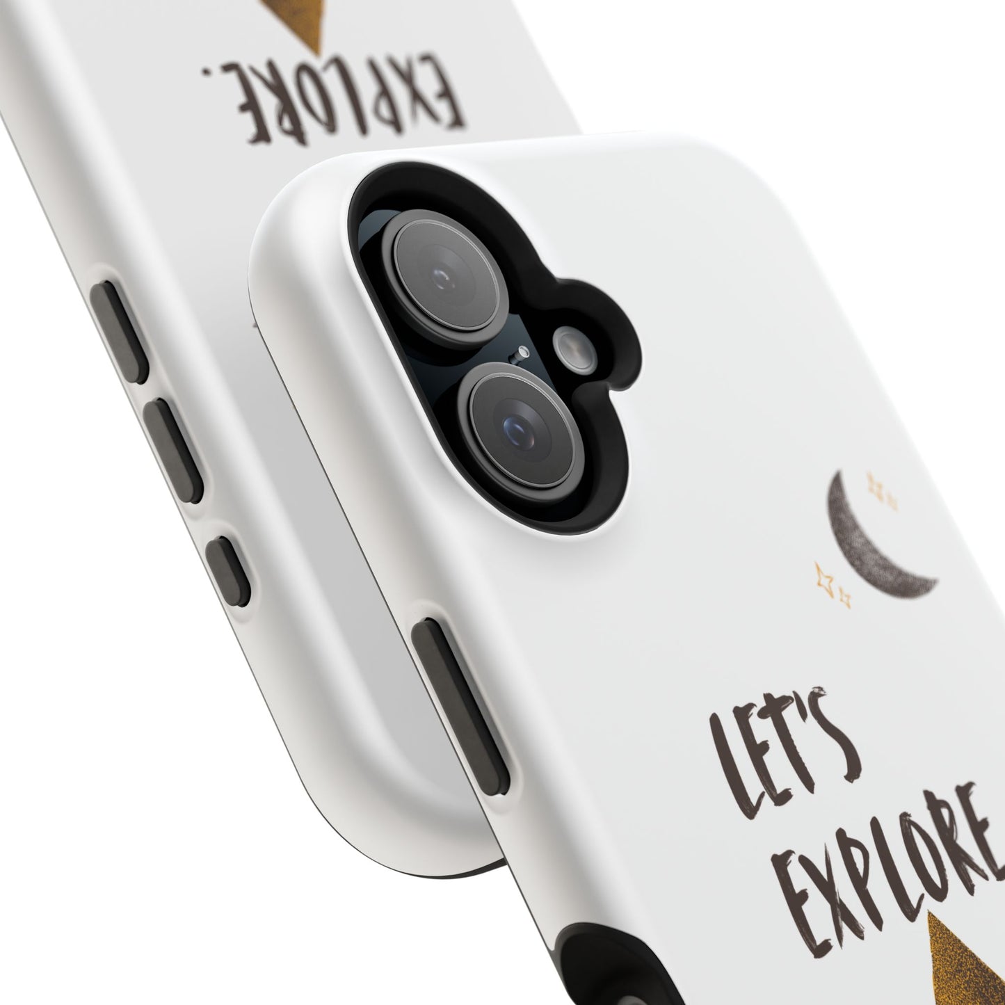 Let's Explore Phone Case — Adventure Camper Impact-Resistant Phone Cover