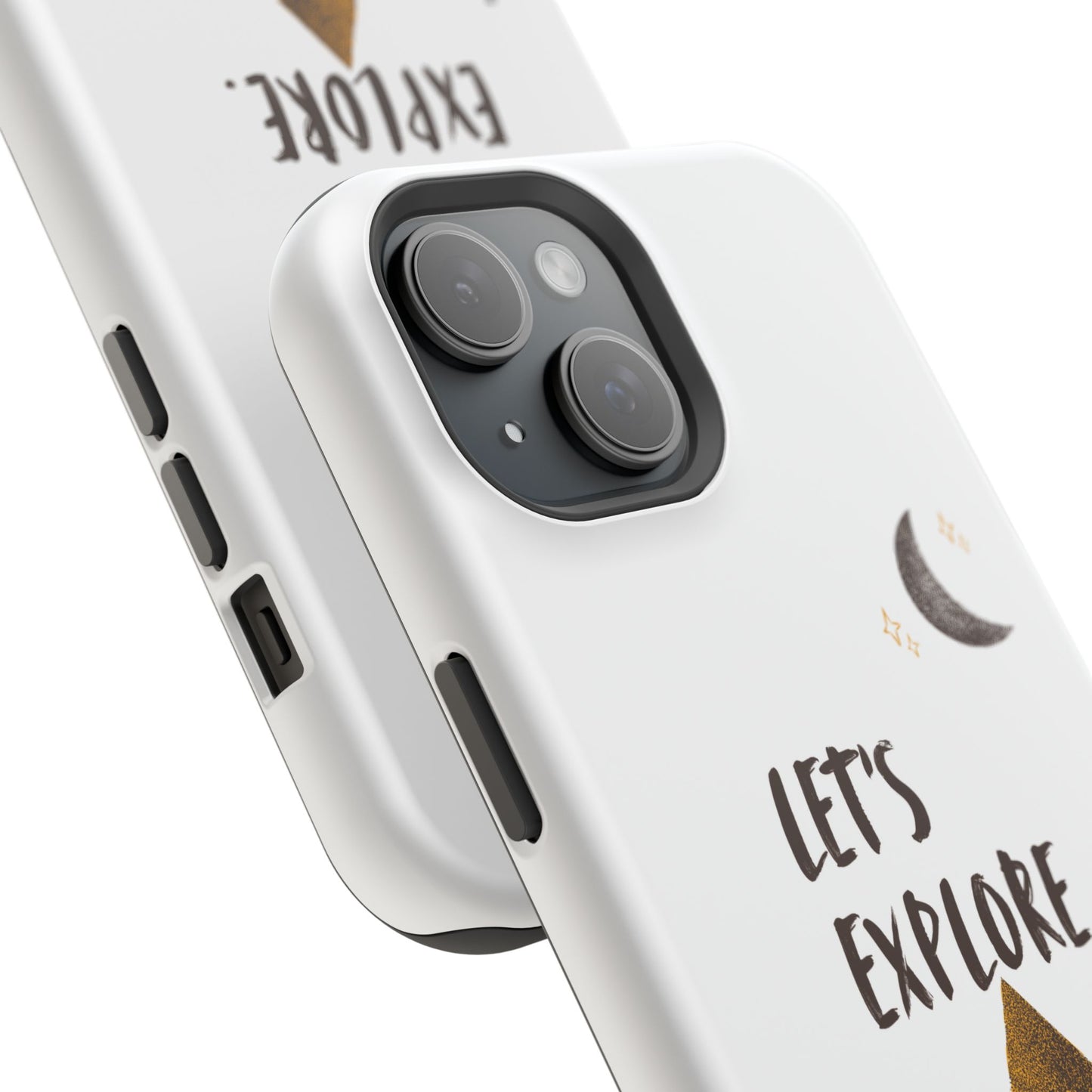 Let's Explore Phone Case — Adventure Camper Impact-Resistant Phone Cover